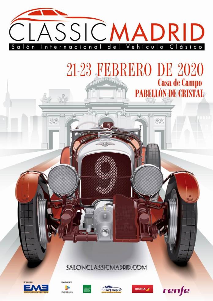 Cartel ClassicMadrid 2020 Classic Madrid 2020