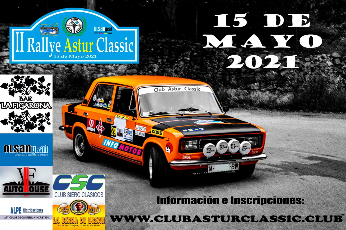 portada 1 II Rally Astur Classic