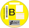 Etiqueta DGT b