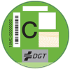 Etiqueta DGT c