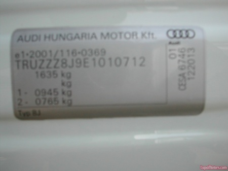 Audi Tt 2.0 TFSI S-LINE COMP (2014) 